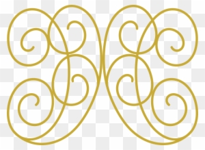 Swirls - Gold Swirl Design