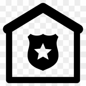 Police Station Icon - Police Badge Icon Png