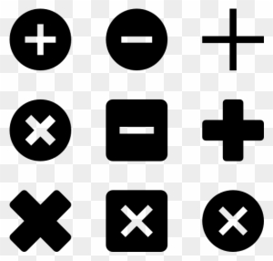 Remove & Add 21 Icons - Plus Minus Icon Transparent - Free Transparent