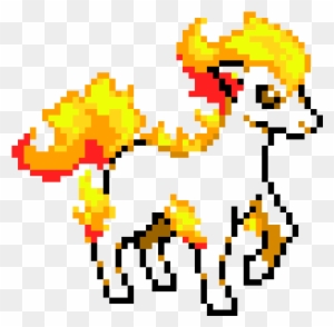 Unique Pokemon Fire Horse Gallery Ideas Pixel Art Grid Pokemon Free Transparent Png Clipart Images Download