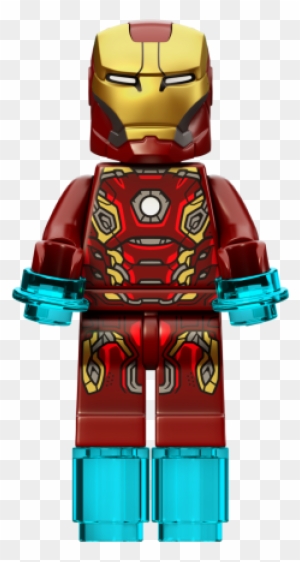 Iron Man Mark 42 Armor - Lego Iron Man Minifigure