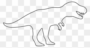use the printable pattern for crafts creating stencils outline of a dinosaur free transparent png clipart images download
