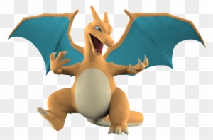 Anyways, This Is Just A Simple/subtle Skin Edit Based - Super Smash Bros Charizard Render