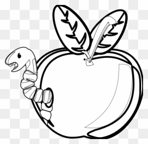 liver clipart black and white apple