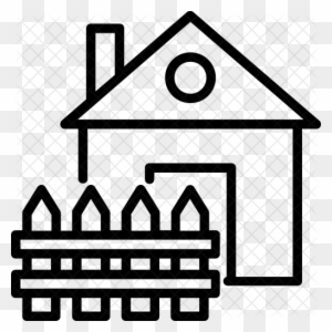 Home Fence Icon - Property Tax Icon Png