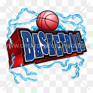 3d Basketball Type - Baseball Logo Graphic Red White Blue T-shirt, Bb300031