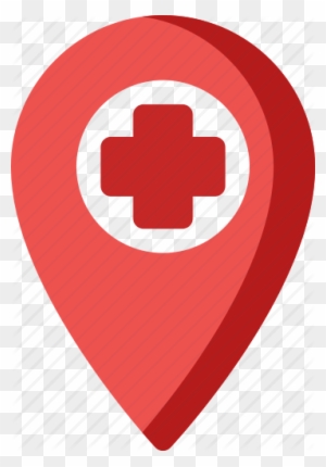 Doctor Symbol Clipart Hospital - Hospital Location Icon