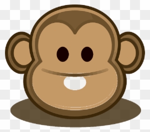 Green - Monkey Face Icon