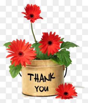 Flower Youtube Clip Art - Thank You With Flowers Gif