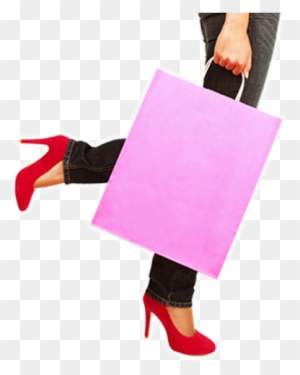 Life Style Girl - Lady With Shopping Bag