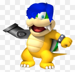 Super Mario Bros Logotipo Pegatina con Bowser, Héroes de Yellow Star