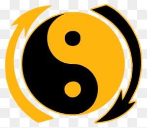The Ying & Yan Symbol - Circle