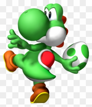 As Luigi's Floaty Jumps Or Yoshi's Egg Throwing - Dinosaurios De Mario Bros