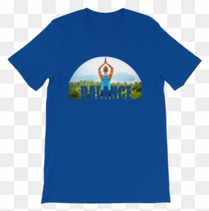 Balance Yoga Pose Graphic T-shirt - My Favorite People Call Me Mom Cute Mom Shirt Mother