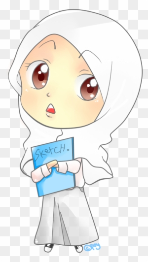 Chibi Hijab Muslim Allah Islam - Chibi Muslim Gif