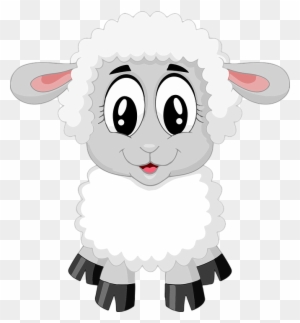 Cordero Ovejas Lindo Granja Animales Bebé Cartoon Lamb Free Transparent Png Clipart Images Download