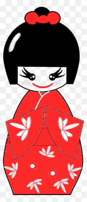 Kimono, Puppet, Asian, Japanese, Chinese, Woman, Girl - Clipart Geisha