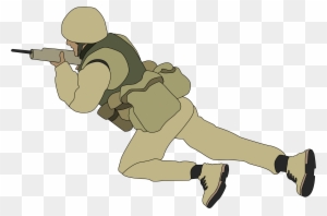Soldier - Cartoon Soldier No Background
