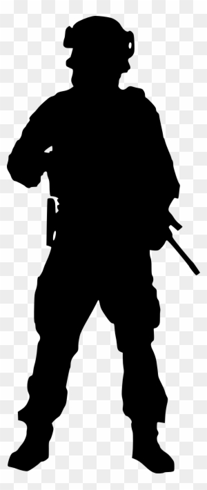 10 Soldier Silhouette - Soldier Silhouette
