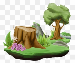 2d Forest Elements - Illustration