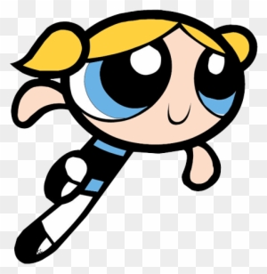 Images Were Colored And Clipped By Cartoon Clipart - Cartoon Powerpuff Girl Bubbles