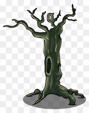Spooky Tree Sprite 004 - Tree Branch Sprite