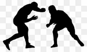 Free Png Sport Wrestling Silhouette Png Images Transparent - Wrestling Silhouette Png