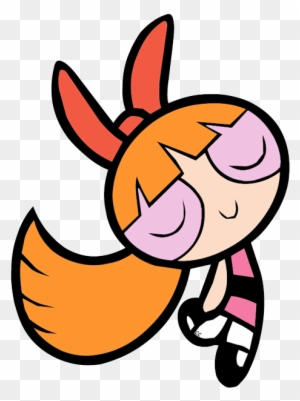 Images Were Colored And Clipped By Cartoon Clipart - Blossom The Powerpuff Girl