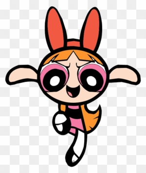 Images Were Colored And Clipped By Cartoon Clipart - Powerpuff Girls Blossom Coloring Pages