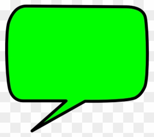 Bubble Clipart Bubble Chat - Vector Green Speech Bubble