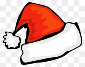 Santa Hat Clipart Christmas Boot Pencil And In Color - Santa Hats