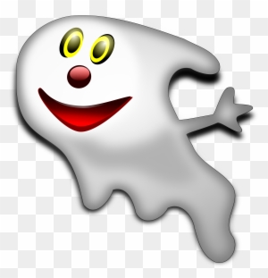 Ghost Halloween Creepy Face Scary Spooky Smiley - Halloween Guessing Game