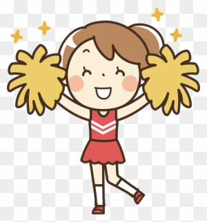 Clipart - Cheerleader Pom Pom Clipart