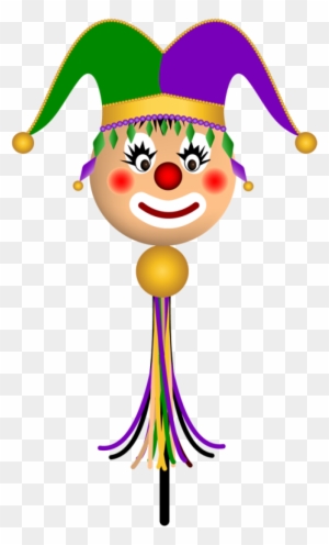 Mardi Gras Clip Art - Jester Mardi Gras Clip Art