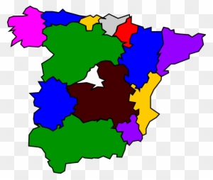 Clipart Spanish Map
