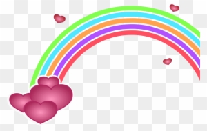 Rainbow Clip Art Image Free Download - Valentine's Day Clip Art