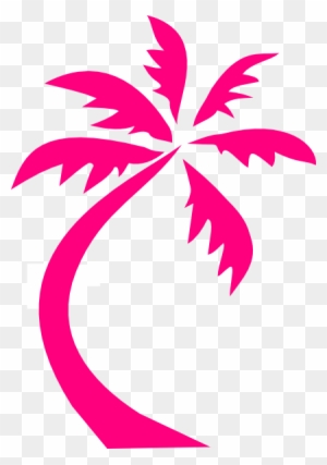 Pink Palm Tree Clip Art