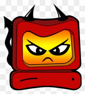 Devil Computer Clipart - Devil Computer Clipart