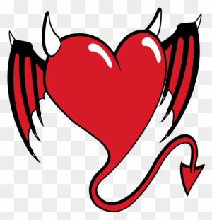 Devil Heart Clipart, Transparent PNG Clipart Images Free Download -  ClipartMax