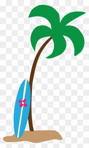 Where Are Students Going For Spring Break - Palm Tree Beach Clip Art