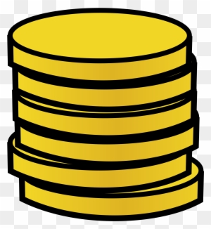 Gold Coin Clipart - Cartoon Gold Coins