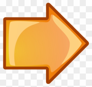 Free Vector Arrow Orange Right Clip Art - Orange Right Arrow