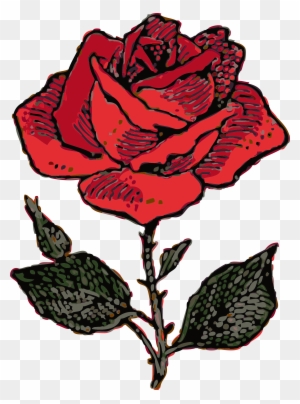 Rose Clip Art - Coat Of Arms Rose