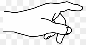 Free Hand Clipart Pictures Hand Clipart Wallpapers - Pointing Hand Clipart Black And White