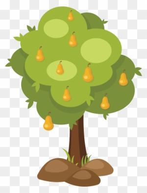 Big Image - Pear Tree Clipart