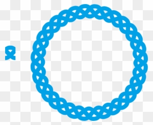 Blue Circle Frame Clip Art
