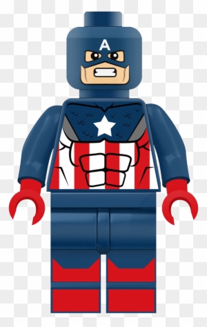 Gorgeous Lego Clipart America Png Captain Clip Art - Captain America Lego Png