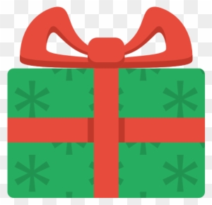 Clipart Christmas Present - Christmas Icon Png Flat