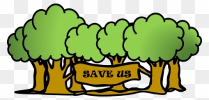 Save Trees Clip Art