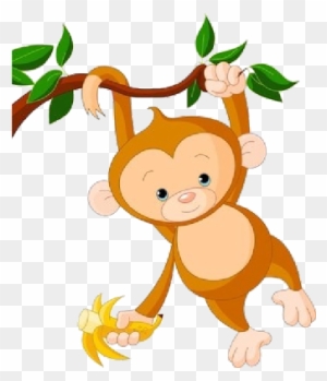 Baby Monkey Clip Art Free - Baby Monkey Clip Art